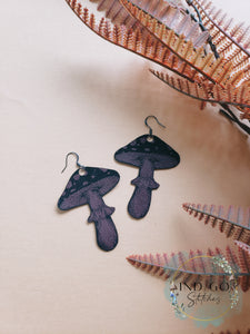 Mushroom Earrings